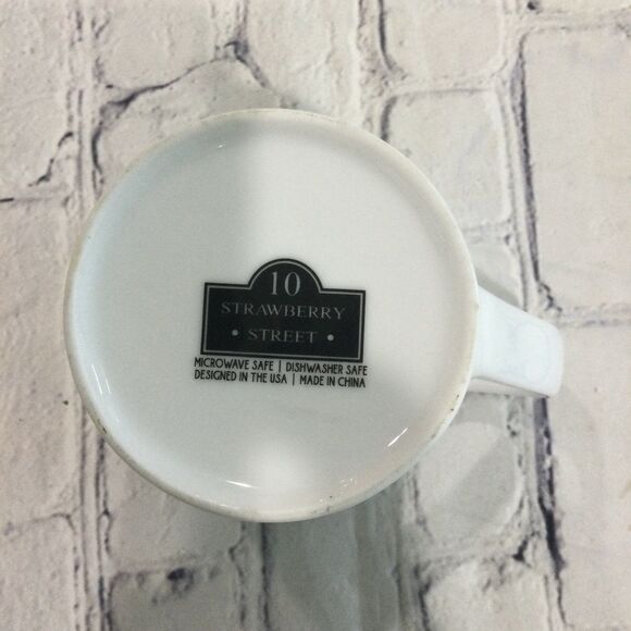 10 Strawberry Street Ceramic Mug “don’t be a Prick” Dishwasher & Microwave Safe - Picture 8 of 10